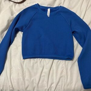 Offline Aerie Blue Long Sleeve Top